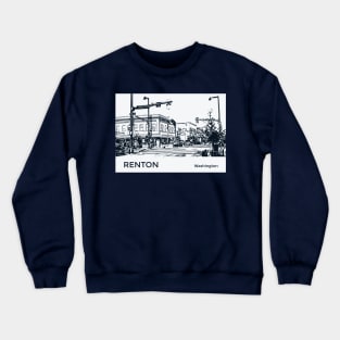 Renton Washington Crewneck Sweatshirt